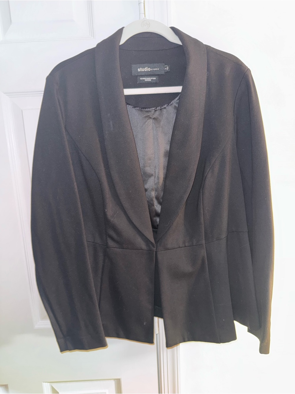 torrid Black Peplum Blazer Jacket